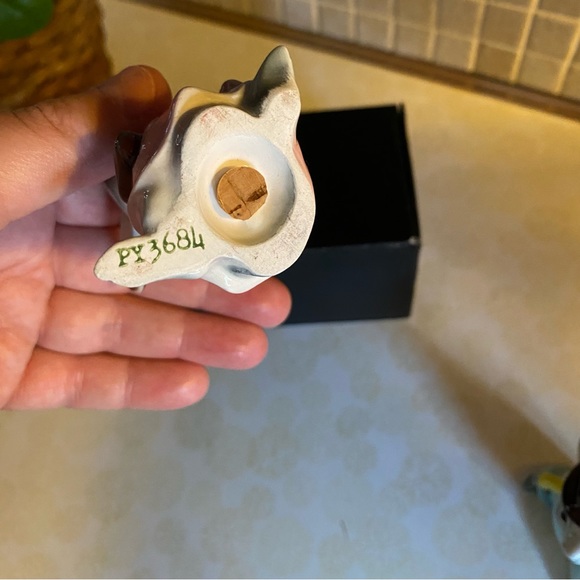 Vintage PY Mice salt & pepper shakers Kitsch anthropomorphic mouse couple rats - Picture 3 of 4